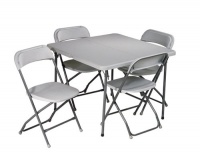 Office Star 5-Piece Folding Table and Chair Set Office Star 5-Piece Folding Table and Chair Set
