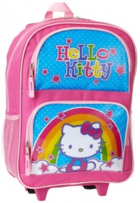 FAB Starpoint Girls 2-6X Hello Kitty Rolling Backpack, Pink/Multi Color, One Size FAB Starpoint Girls 2-6X Hello Kitty Rolling Backpack, Pink/Multi Color, One Size