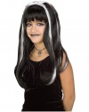 Gothic Doll White/black Wig Child