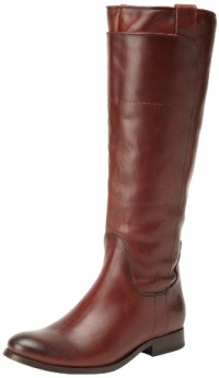 FRYE Women's Melissa Tall Riding Boot,Redwood,9.5 M US