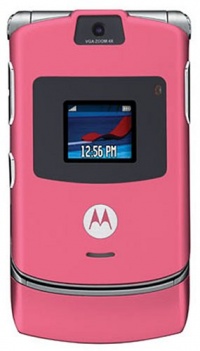 Motorola RAZR V3 Unlocked Phone with Camera and Video Player--U.S. Version with Warranty (Pink) Motorola RAZR V3 Unlocked Phone with Camera and Video Player--U.S. Version with Warranty (Pink)