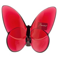 Baccarat Red Lucky Butterfly 2104322 Baccarat Red Lucky Butterfly 2104322