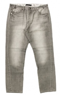 Calvin Klein Men's CK One Slouchy Slim Grey Wash Jeans (38W x 30L) Calvin Klein Men's CK One Slouchy Slim Grey Wash Jeans (38W x 30L)