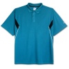 Russell Athletic Big & Tall Men's Moisture Management Color Block Polo