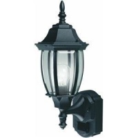 Heath Zenith SL-4192-BK Six-Sided Die-Cast Aluminum Lantern, Black with Beveled Glass Heath Zenith SL-4192-BK Six-Sided Die-Cast Aluminum Lantern, Black with Beveled Glass