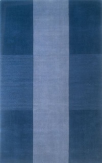 Area Rug 2x3 Rectangle Solid/Striped Light Blue Color - Momeni Metro Rug from RugPal Area Rug 2x3 Rectangle Solid/Striped Light Blue Color - Momeni Metro Rug from RugPal