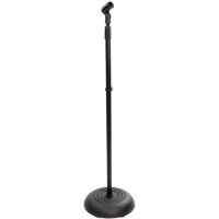 Pyle-Pro PMKS5 Compact Base Black Microphone Stand Pyle-Pro PMKS5 Compact Base Black Microphone Stand