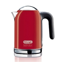 The kettle gets a dramatic makeover in Delonghi's new kMix collection. Chic, stylish and utterly fresh, this fun little number is offered in 8 brilliant shades, making a bold addition to your kitchen counter. The kettle gets a dramatic makeover in Delonghi's new kMix collection. Chic, stylish and utterly fresh, this fun little number is offered in 8 brilliant shades, making a bold addition to your kitchen counter.
