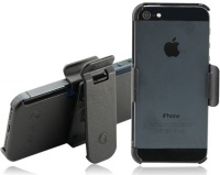 Splash Slim-Profile Polycarbonate Holster with Rotating Belt Clip for iPhone 5 Splash Slim-Profile Polycarbonate Holster with Rotating Belt Clip for iPhone 5