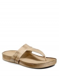 THE LOOKLeather thong t-strapSeam detailsContoured soleTHE MATERIALLeather upperLeather lining and sole ORIGINMade in Italy THE LOOKLeather thong t-strapSeam detailsContoured soleTHE MATERIALLeather upperLeather lining and sole ORIGINMade in Italy