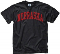 Nebraska Cornhuskers Black Arch T-Shirt Nebraska Cornhuskers Black Arch T-Shirt