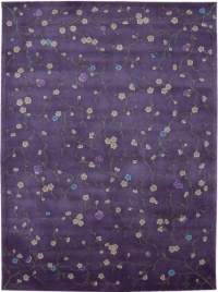 Nourison Rugs Julian Collection JL27 LAVENDER Rectangle 7'6 x 9'6 Area Rug Nourison Rugs Julian Collection JL27 LAVENDER Rectangle 7'6 x 9'6 Area Rug