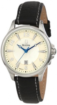 Bulova Women's 96M114 Adventurer Leather Watch Bulova Women's 96M114 Adventurer Leather Watch