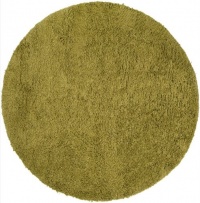 Area Rug 8x8 Round Shag Lime Color - Surya Metropolitan Rug from RugPal Area Rug 8x8 Round Shag Lime Color - Surya Metropolitan Rug from RugPal