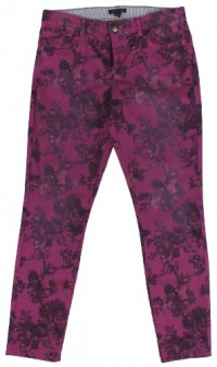 Tommy Hilfiger Women's Modern Skinny Floral Print Jeans (Magenta Haze) Tommy Hilfiger Women's Modern Skinny Floral Print Jeans (Magenta Haze)