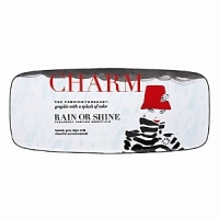 kate spade new york's signature witty humor shines on this hors d'ouevres tray, printed with a charming, retro-inspired design. kate spade new york's signature witty humor shines on this hors d'ouevres tray, printed with a charming, retro-inspired design.