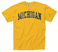 Michigan Wolverines Gold Arch T-Shirt Michigan Wolverines Gold Arch T-Shirt