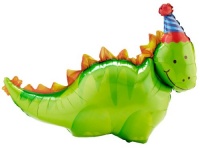 37in Dino Birthday Jumbo Balloon 37in Dino Birthday Jumbo Balloon