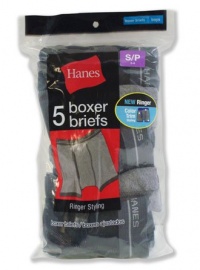 Hanes Boys P5 Ringer Boxer Brief # B747R5