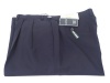 Ralph Lauren Mens Double Pleated Navy Blue Wool Dress Pants