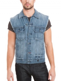 GUESS Denim Vest in Bengal Wash GUESS Denim Vest in Bengal Wash
