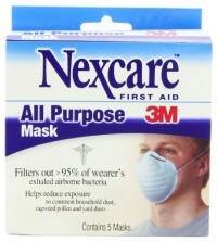 Nexcare All Purpose Mask - 5 ea Nexcare All Purpose Mask - 5 ea