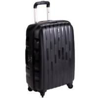 Delsey Luggage Helium Colours Lightweight Hardside 4 Wheel Spinner, Black, 30 Inch Delsey Luggage Helium Colours Lightweight Hardside 4 Wheel Spinner, Black, 30 Inch