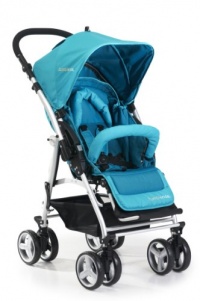 Bumbleride Flyer Reversible Handle Stroller with 7 Wheels, Aqua Bumbleride Flyer Reversible Handle Stroller with 7 Wheels, Aqua