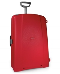 From first flight to fortieth, the Samsonite F'Lite GT suitcase sends you off in high-class style. Its hardside design is travel tough, constructed of lightweight polypropylene and finished with a specialty closure to keep your belongings safe while shutting dirt and moisture out. A spacious interior with divider panel and zippered pocket help you stay organized on trips of any length. 10-year warranty. From first flight to fortieth, the Samsonite F'Lite GT suitcase sends you off in high-class style. Its hardside design is travel tough, constructed of lightweight polypropylene and finished with a specialty closure to keep your belongings safe while shutting dirt and moisture out. A spacious interior with divider panel and zippered pocket help you stay organized on trips of any length. 10-year warranty.