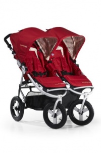 Bumbleride Indie Twin Stroller, Ruby Bumbleride Indie Twin Stroller, Ruby
