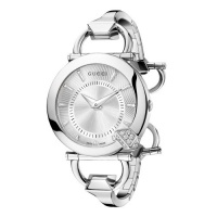 Gucci Women's YA122513 Chiodo Steel Bangle Diamond Case Silver Dial Watch Gucci Women's YA122513 Chiodo Steel Bangle Diamond Case Silver Dial Watch