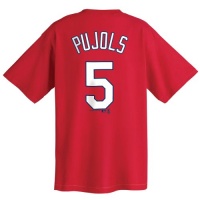 Albert Pujols St. Louis Cardinals Big & Tall Name & Number Tee Albert Pujols St. Louis Cardinals Big & Tall Name & Number Tee