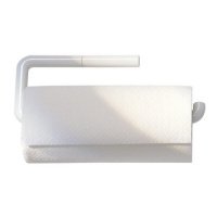 InterDesign Paper Towel Holder, White InterDesign Paper Towel Holder, White