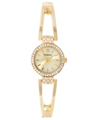 Grace your wrists with ladylike loveliness with this bangle watch from Style&co. Grace your wrists with ladylike loveliness with this bangle watch from Style&co.