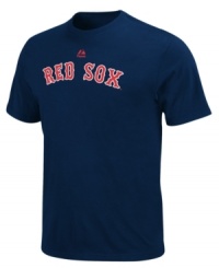 Team up! Get into the spirit of the season by supporting your Boston Red Sox with this MLB t-shirt from Majestic. Team up! Get into the spirit of the season by supporting your Boston Red Sox with this MLB t-shirt from Majestic.
