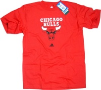 Chicago Bulls adidas Red Primary Logo T-Shirt Chicago Bulls adidas Red Primary Logo T-Shirt