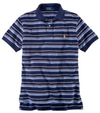 Polo Ralph Lauren Mens Custom-fit Multi Polo Shirt, Newport Navy Polo Ralph Lauren Mens Custom-fit Multi Polo Shirt, Newport Navy