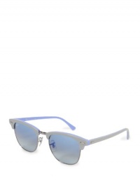 Ray-Ban Clubmaster Sunglasses - Sky Blue / Crystal Gradient