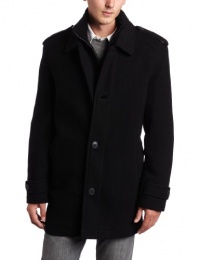Marc New York by Andrew Marc Men's Lloyd Wool Twill Top Coat Marc New York by Andrew Marc Men's Lloyd Wool Twill Top Coat