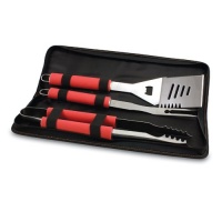 NCAA Northeastern Huskies Metro 3-Piece BBQ Tool Set in Carry Case