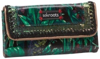 The SAK Artist Circle Trifold Wallet,Emerald Bambu,One Size The SAK Artist Circle Trifold Wallet,Emerald Bambu,One Size