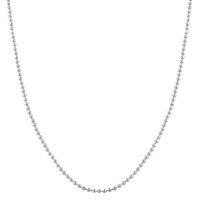 Sterling Silver 0.9-mm Diamond-cut Ball Chain