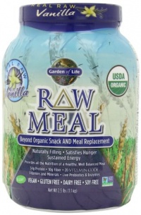 Garden of Life Raw Organic Meal, Vanilla, 2.5 lbs Garden of Life Raw Organic Meal, Vanilla, 2.5 lbs