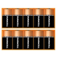 Duracell Size C 10 Coppertop Alkaline Batteries MN1400 Duralock Duracell Size C 10 Coppertop Alkaline Batteries MN1400 Duralock