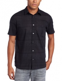Calvin Klein Sportswear Men's Short Sleeve Yarn Dye Ombre Plaid Calvin Klein Sportswear Men's Short Sleeve Yarn Dye Ombre Plaid