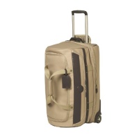 National Geographic Luggage Kontiki Drop Bottom Rolling Duffel, Khaki, One Size National Geographic Luggage Kontiki Drop Bottom Rolling Duffel, Khaki, One Size