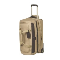 National Geographic Luggage Kontiki Drop Bottom Rolling Duffel, Khaki, One Size