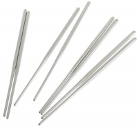 Global Decor Stainless-Steel Chopsticks, 4 Pairs Global Decor Stainless-Steel Chopsticks, 4 Pairs