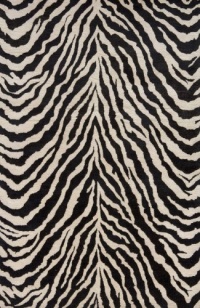 Area Rug 2x3 Rectangle Animal Inspirations Zebra Color - Momeni Serengeti Rug from RugPal Area Rug 2x3 Rectangle Animal Inspirations Zebra Color - Momeni Serengeti Rug from RugPal