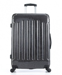 Calvin Klein Luggage 28 Inch Bromely Hardside, Charcoal, 28 inch Calvin Klein Luggage 28 Inch Bromely Hardside, Charcoal, 28 inch